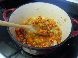 6 - vegetables and tomato paste