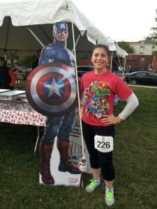 At the Race for a Cause 8k - October 2012.